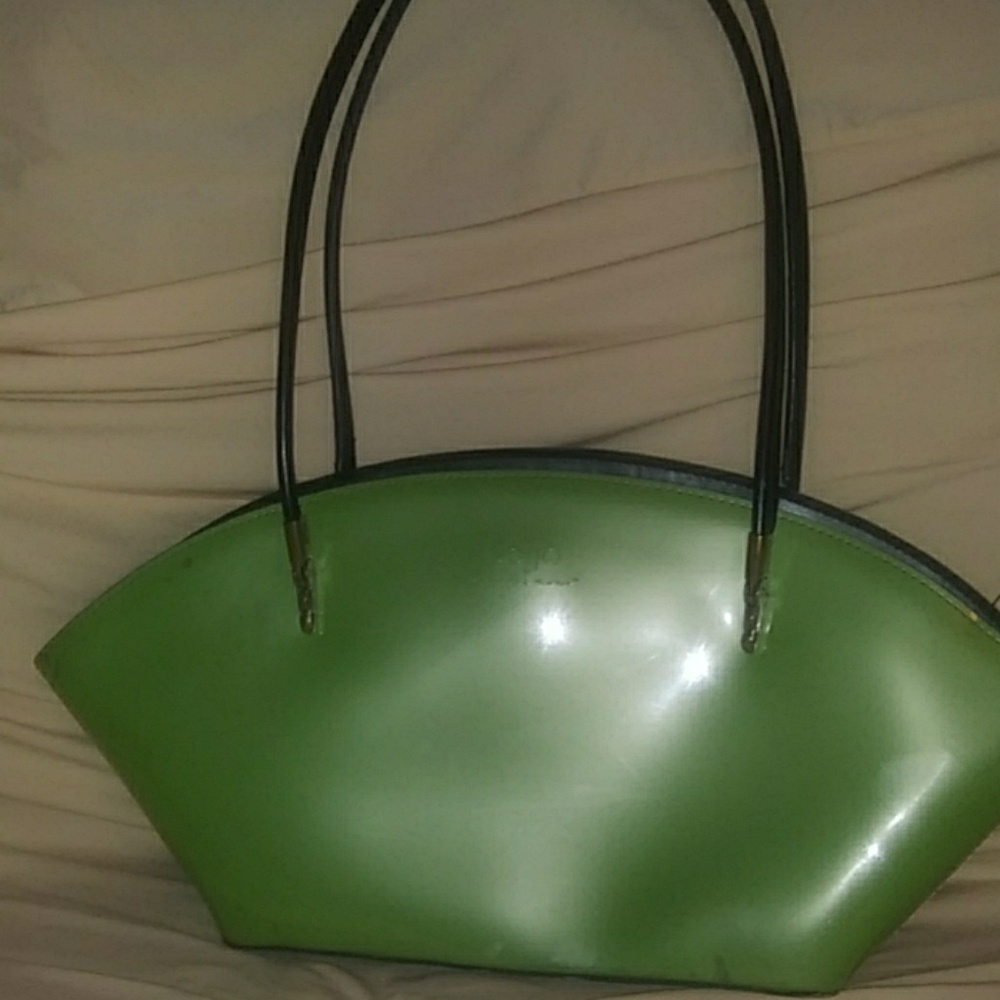 COPY - Green Beijo leather purses